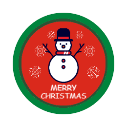 Snowman Personalized Patches