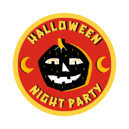 Halloween Night Party Custom Patches