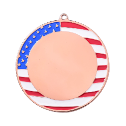 Shinny Copper Round Blank Medals
