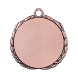 Antique Copper Round Blank Medals