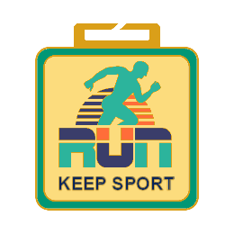 Keep Running Custom Medallions