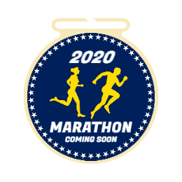 Marathon Coming Personalized Race Medals
