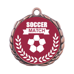 Soccer Match Custom Made Medals