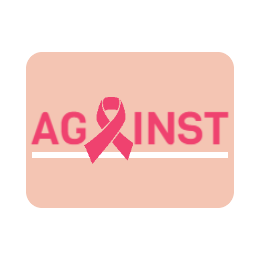 Against Brest Cancer Custom Pins