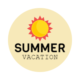 Summer Vacation Custom Lapel Pins