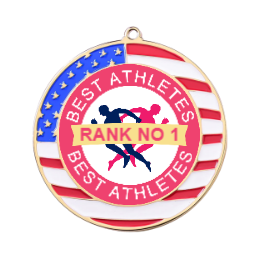 Best Athlete Personalized Award Medals