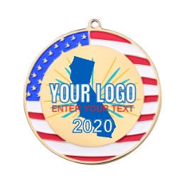 2020 Logo Here Custom Medal