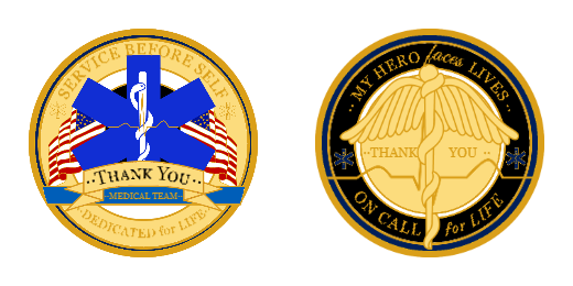 Thank You Challenge Coins Design Template